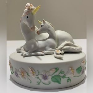 Enesco Musical Unicorn Figurine